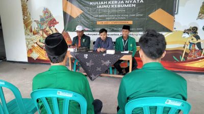 Penerimaan KKN Mahasiswa IAINU KEBUMEN